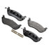 FX674A by MONROE - ProSolution Semi-Metallic Brake Pads