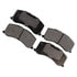 FX677 by MONROE - Monroe Brakes ProSolution Semi-Metallic Brake Pads