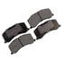 FX677 by MONROE - Monroe Brakes ProSolution Semi-Metallic Brake Pads