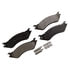 FX702 by MONROE - ProSolution Semi-Metallic Brake Pads