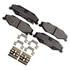 FX732 by MONROE - Monroe Brakes ProSolution Semi-Metallic Brake Pads