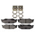 FX732 by MONROE - Monroe Brakes ProSolution Semi-Metallic Brake Pads