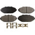 FX748 by MONROE - Monroe Brakes ProSolution Semi-Metallic Brake Pads