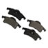 FX791 by MONROE - ProSolution Semi-Metallic Brake Pads