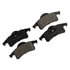 FX791 by MONROE - ProSolution Semi-Metallic Brake Pads