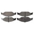 FX804 by MONROE - ProSolution Semi-Metallic Brake Pads