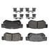 FX813 by MONROE - ProSolution Semi-Metallic Brake Pads