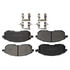 FX815C by MONROE - ProSolution Semi-Metallic Brake Pads