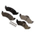 FX820 by MONROE - ProSolution Semi-Metallic Brake Pads