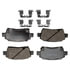 FX822 by MONROE - ProSolution Semi-Metallic Brake Pads