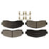 FX833 by MONROE - ProSolution Semi-Metallic Brake Pads