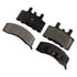 FX845 by MONROE - ProSolution Semi-Metallic Brake Pads