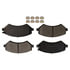 FX856 by MONROE - ProSolution Semi-Metallic Brake Pads