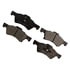 FX857 by MONROE - ProSolution Semi-Metallic Brake Pads