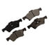 FX857 by MONROE - ProSolution Semi-Metallic Brake Pads