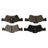 FX857 by MONROE - ProSolution Semi-Metallic Brake Pads