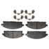 FX855 by MONROE - ProSolution Semi-Metallic Brake Pads