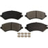 FX856 by MONROE - ProSolution Semi-Metallic Brake Pads