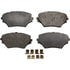 FX862 by MONROE - ProSolution Semi-Metallic Brake Pads