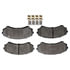 FX867 by MONROE - ProSolution Semi-Metallic Brake Pads