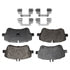 FX872 by MONROE - ProSolution Semi-Metallic Brake Pads