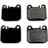 FX874 by MONROE - ProSolution Semi-Metallic Brake Pads