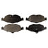 FX869 by MONROE - ProSolution Semi-Metallic Brake Pads