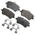 FX872 by MONROE - ProSolution Semi-Metallic Brake Pads