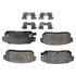 FX900 by MONROE - ProSolution Semi-Metallic Brake Pads