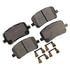 FX923 by MONROE - Monroe Brakes ProSolution Semi-Metallic Brake Pads