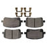 FX923 by MONROE - Monroe Brakes ProSolution Semi-Metallic Brake Pads