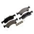 FX934A by MONROE - ProSolution Semi-Metallic Brake Pads