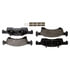 FX934A by MONROE - ProSolution Semi-Metallic Brake Pads