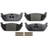 Monroe FX952 Disc Brake Pad Set Monroe Brakes ProSolution Semi-Metallic Brake Pads