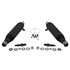 Monroe MA743 Air Shock Absorber Max-Air Aire ajustable Amortiguador de Suspensión Neumática Paquete de 2