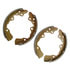 BX598 by MONROE - Drum Brake Shoes