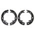 BX782 by MONROE - Monroe Brakes Monroe Parking Brake Shoes