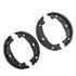 BX828 by MONROE - Parking Brake Shoes - Rear