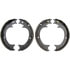 Monroe BX906 Parking Brake Shoe Monroe Brakes Monroe Parking Brake Shoes