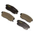 CX1008 by MONROE - Total Solution Ceramic Brake Pads