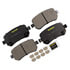 Monroe CX1021 Disc Brake Pad Set Monroe Brakes Total Solution Ceramic Brake Pads