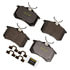 CX1017A by MONROE - Total Solution Ceramic Brake Pads