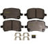 CX1028 by MONROE - Monroe Brakes Total Solution Ceramic Brake Pads