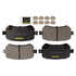 Monroe CX1021 Disc Brake Pad Set Monroe Brakes Total Solution Ceramic Brake Pads