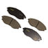 CX1031 by MONROE - Monroe Brakes Total Solution Ceramic Brake Pads