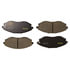 CX1031 by MONROE - Monroe Brakes Total Solution Ceramic Brake Pads