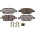 CX1033 by MONROE - Monroe Brakes Total Solution Ceramic Brake Pads