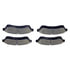Monroe CX1030 Disc Brake Pad Set Monroe Brakes Total Solution Ceramic Brake Pads