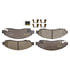 CX1039 by MONROE - Total Solution Ceramic Brake Pads