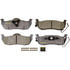 Monroe CX1041 Disc Brake Pad Set Monroe Brakes Total Solution Ceramic Brake Pads